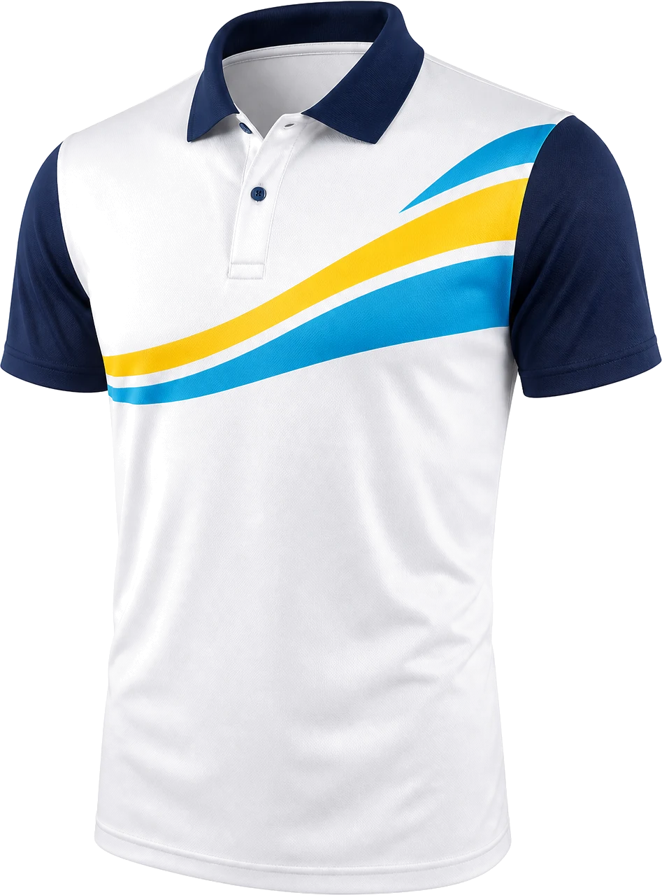 Custom branded polo shirt